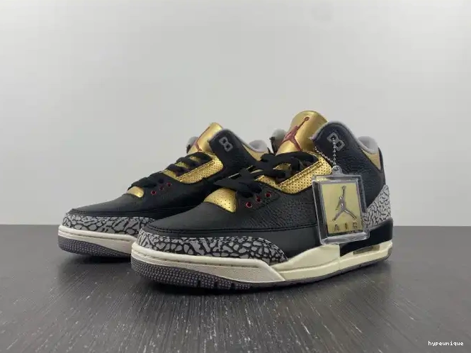 HYPE 3 Gold Jordan CK9246-067 Black WMNS Air 0610